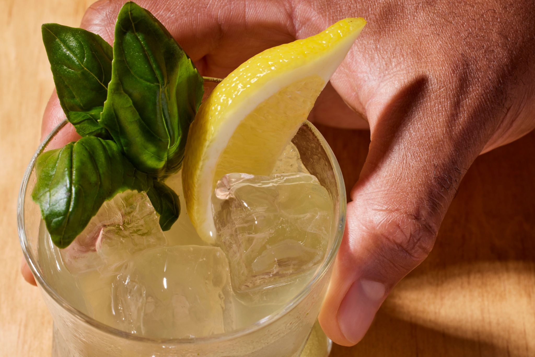 Gin Basil Smash cocktail recipe